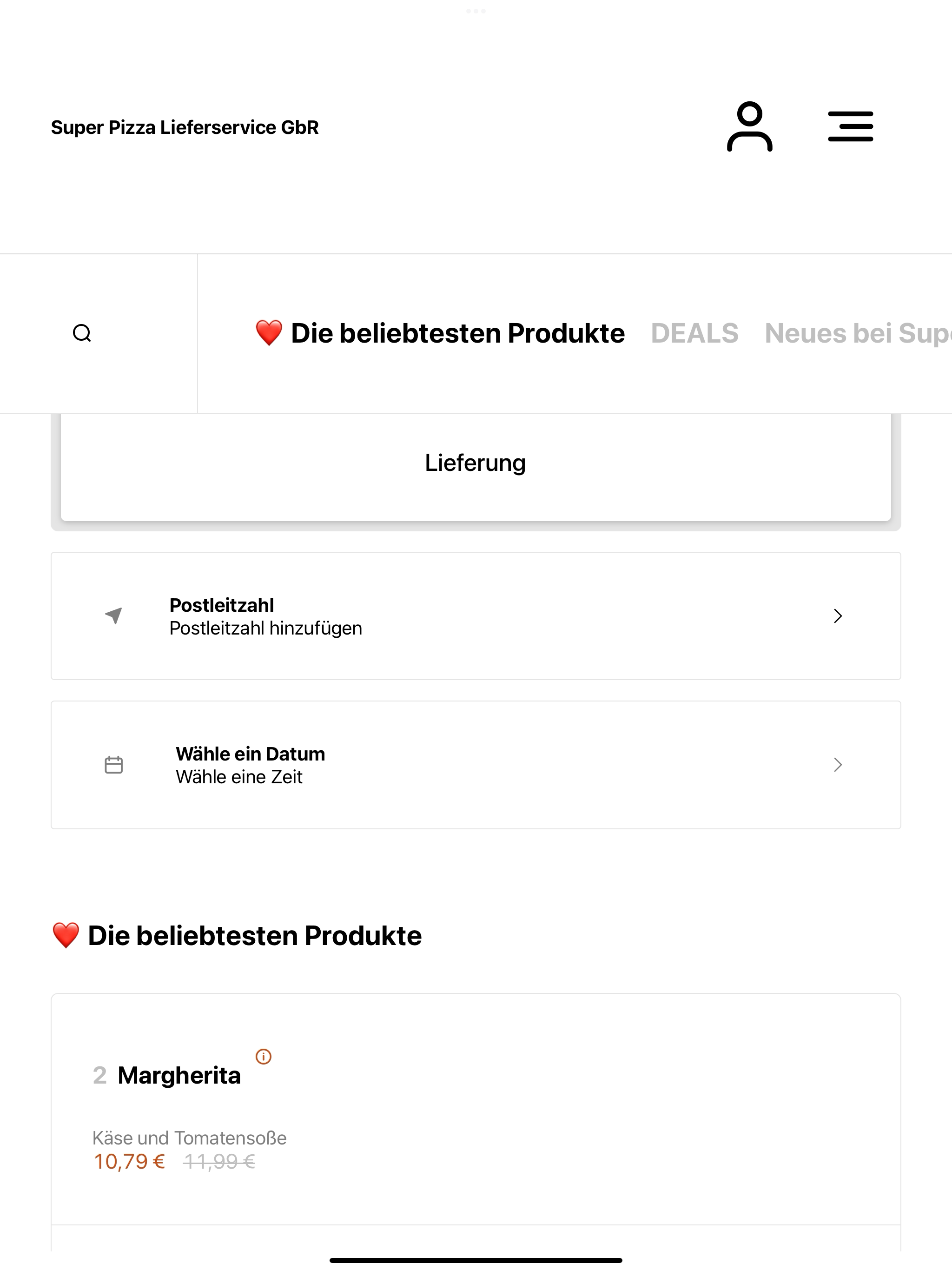 Super Pizza Lieferservice DE screenshot 7