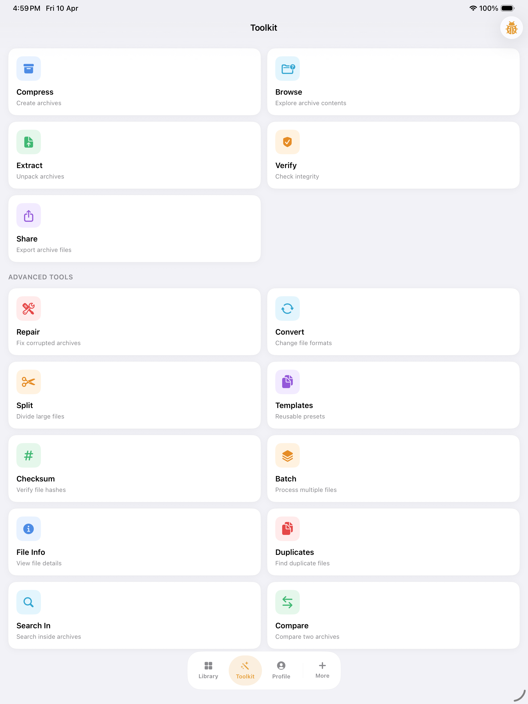 Archive Toolkit screenshot 14