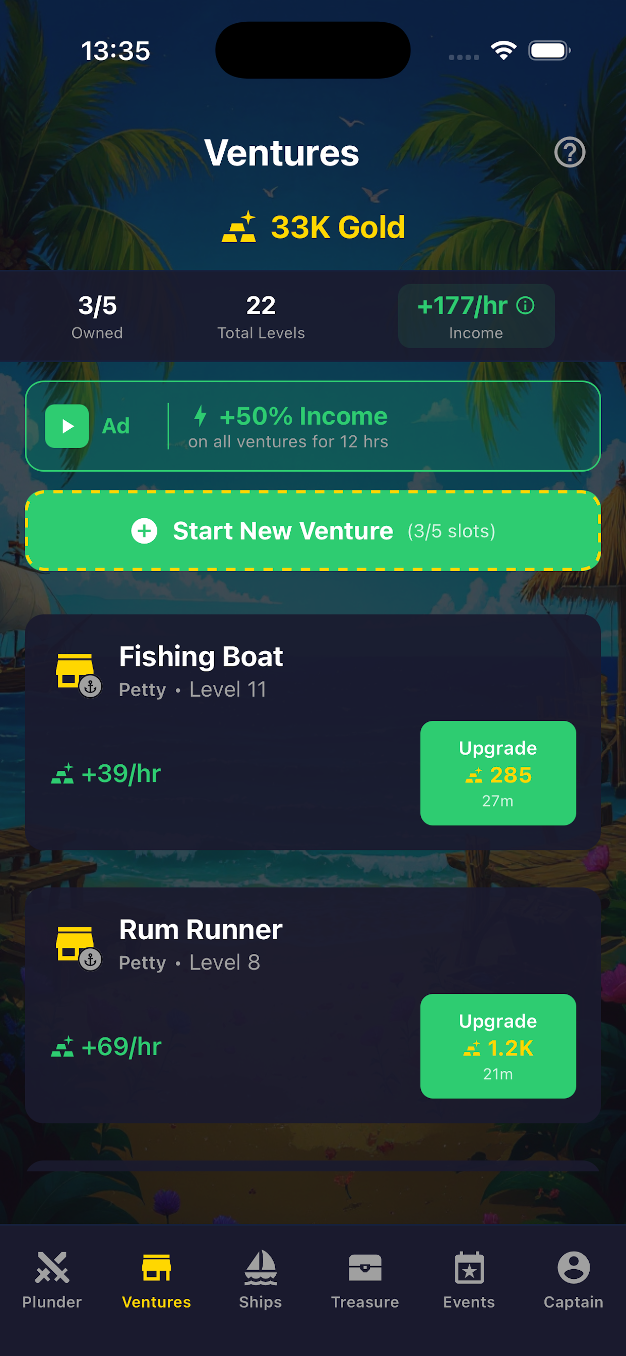 Privateer Profits