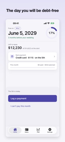 Debtless: Debt-Free by When screenshot 2