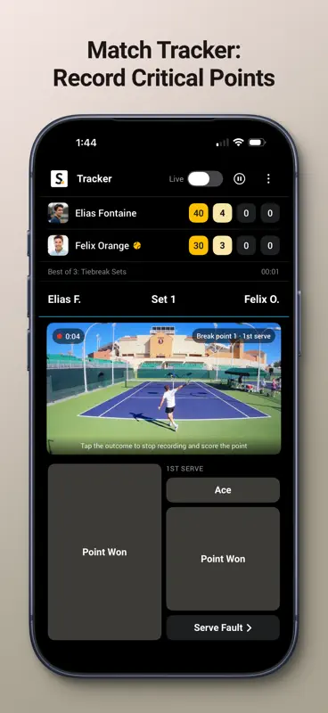 Smashpoint Tennis Tracker screenshot 6 of 10