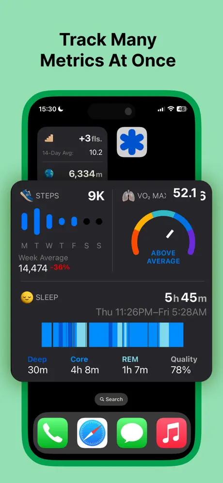 Health Monitor: Omnitrack 健康监测全能王应用截图