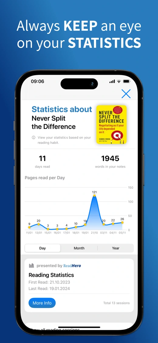 ReadHero: Book Tracker & TBR screenshot 9