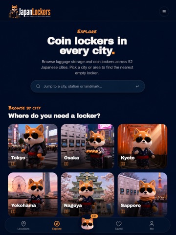 Japan Lockers - Coin Lockers iPad screenshot