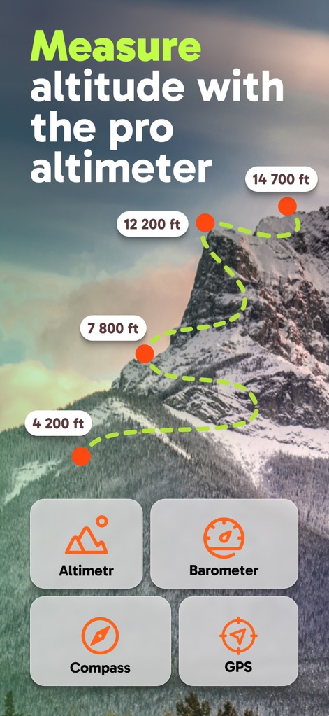 My Altimeter GPS Altitude Map - App de Navegação | MWM