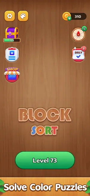 Block Sort: Color Puzzle Games screenshot 7