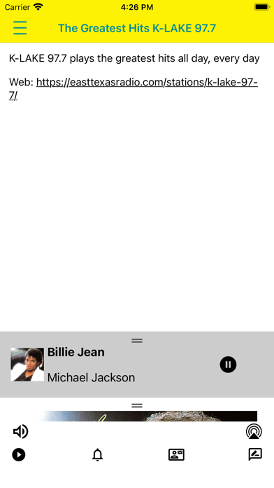 Screenshot #3 pour K-LAKE 97.7
