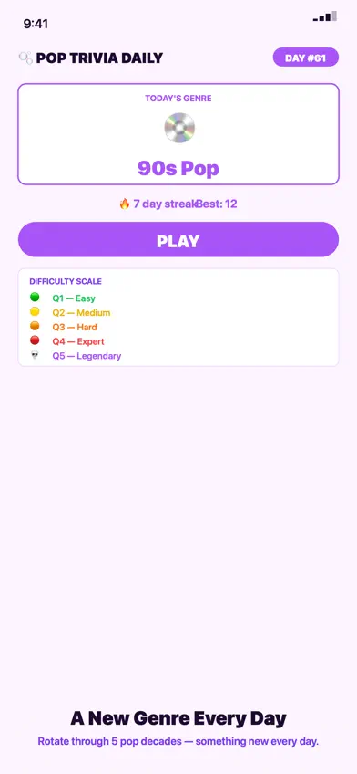 Pop Trivia Daily screenshot 5