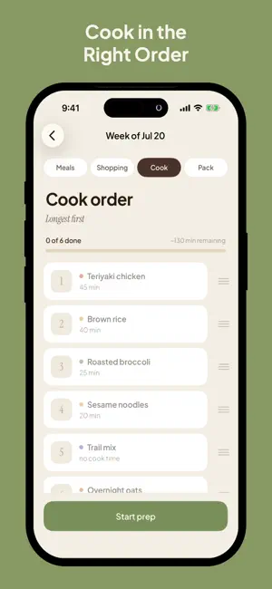 Prep Day: Weekly Meal Planner screenshot 4