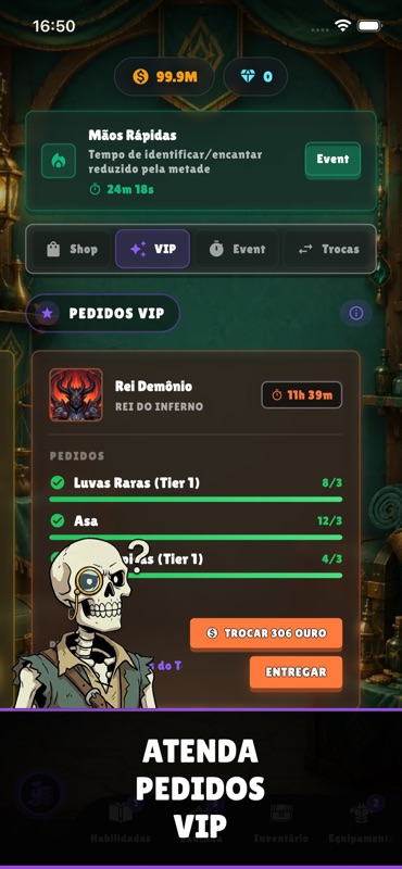 Necro Market: Loot Idle Games screenshot 7