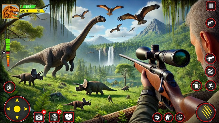 Real Dino Hunting 3D shooting