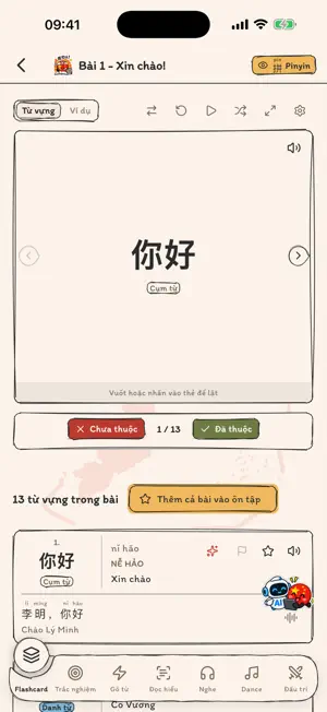 Nhai HSK - Tiếng Trung Bá Khí screenshot 3