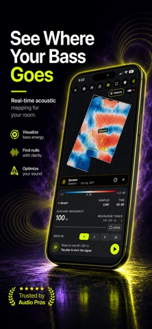 BassMap: Acoustic Visualizer app screenshot