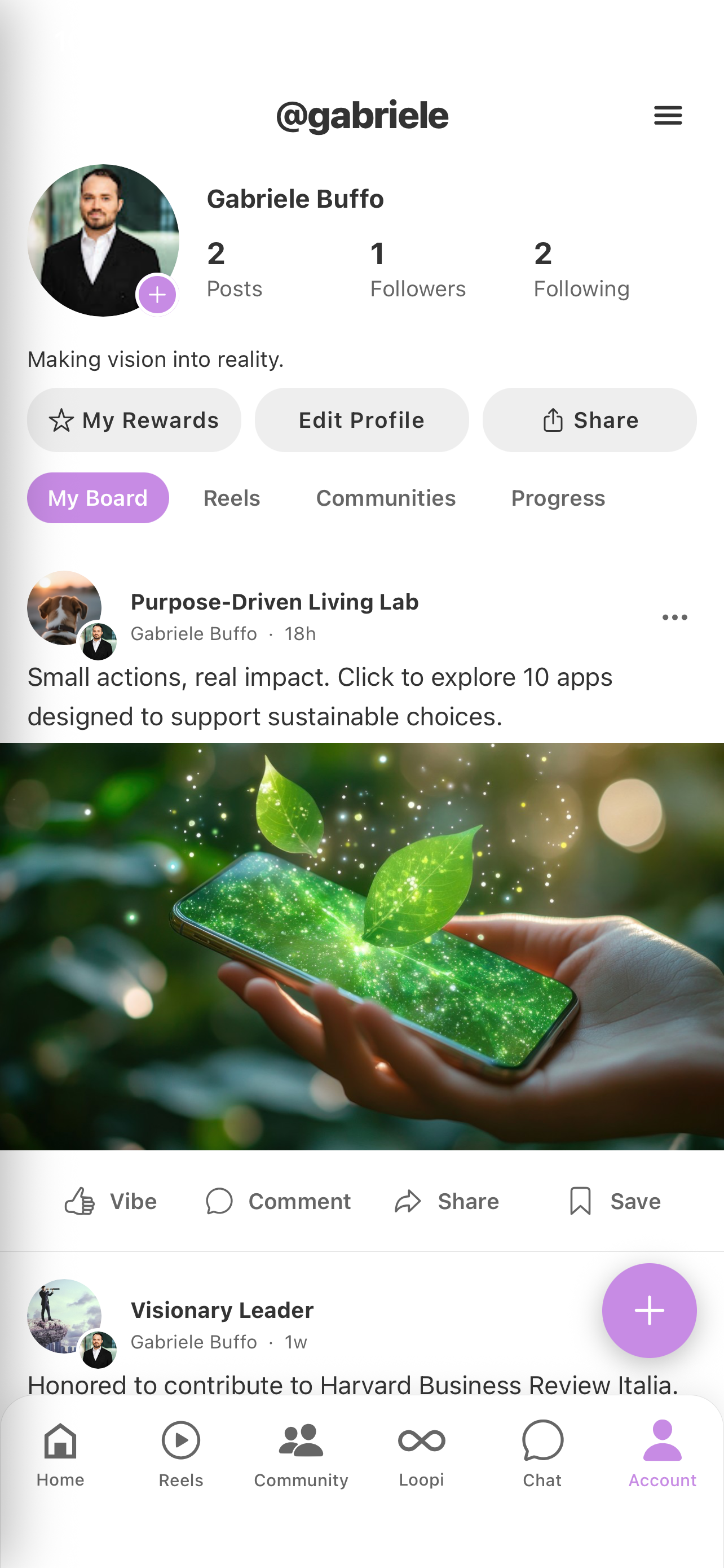 Lisia - Sustainable Living