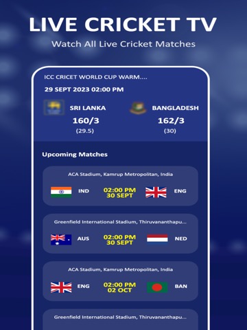 Live cricket Score: watch IPLのおすすめ画像4