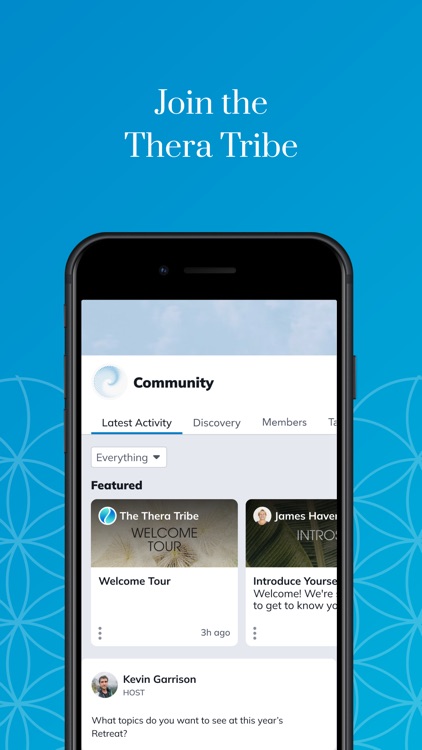 Thera Tribe Mobile App by TOH