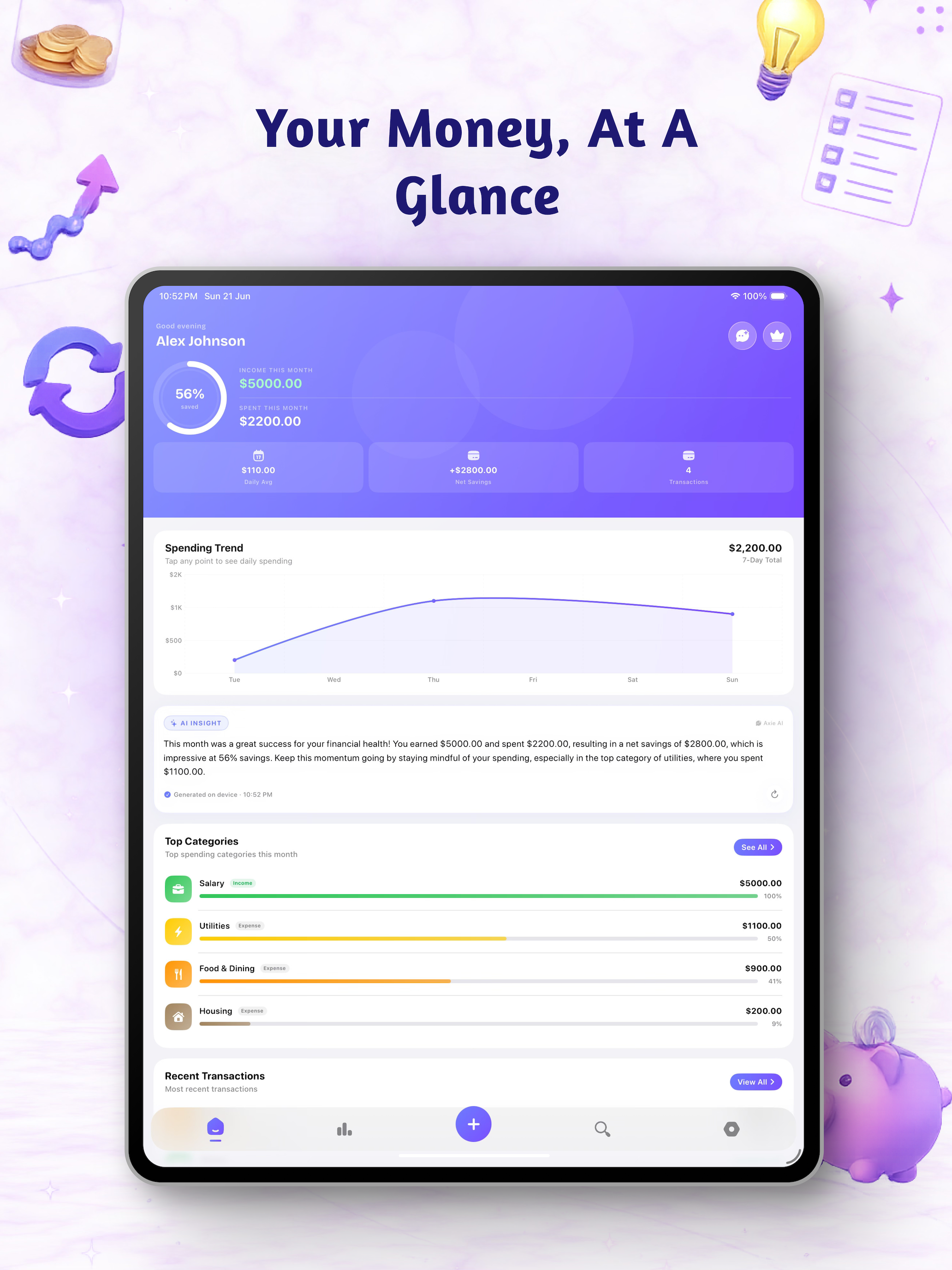 Axio Money: Expense Tracker screenshot 13