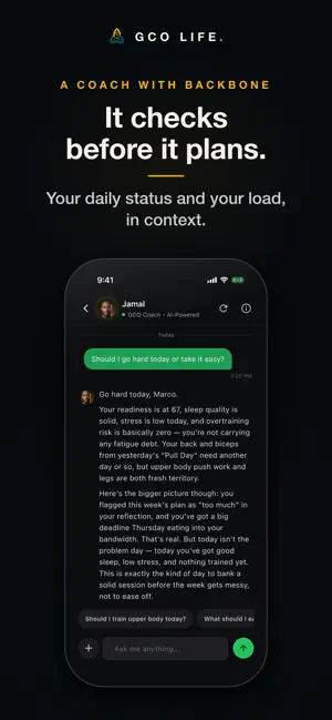 GCO Life: AI Health & Fitness screenshot 3