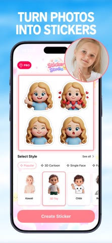 Sticker Studio - Sticker Maker iPhone screenshot