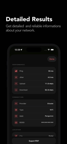 NetTest: Internet Speed Test Screenshot 4 of 4