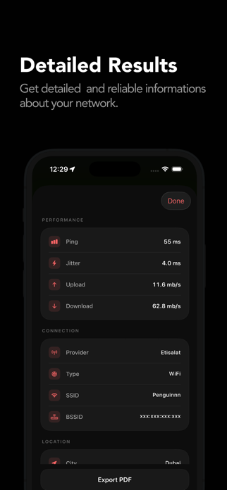 NetTest: Internet Speed Test Screenshot 4 of 4