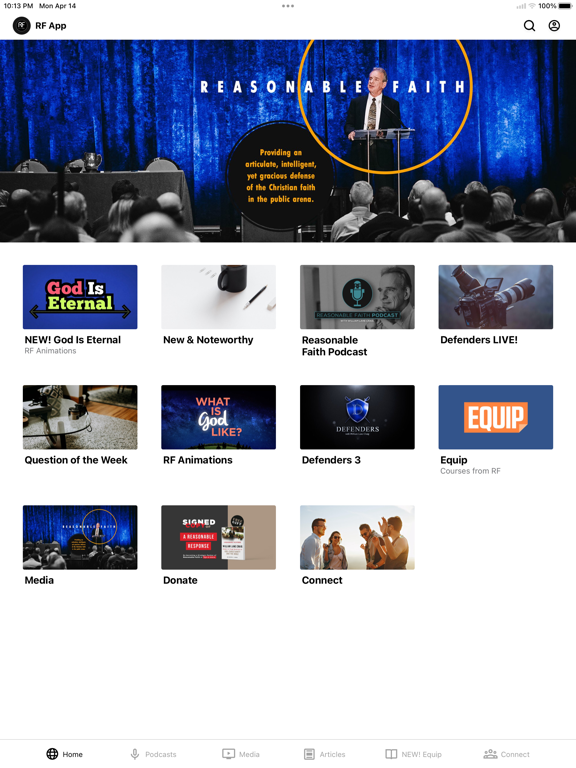 Screenshot #4 pour Reasonable Faith App