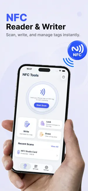 NFC Tools: Reader and Writer screenshot 1