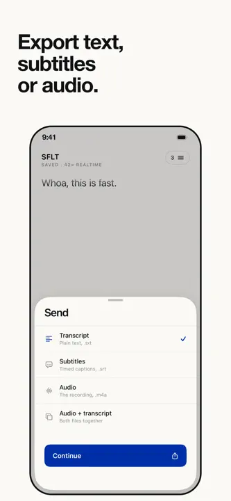 Super Fast Local Transcribe screenshot 4