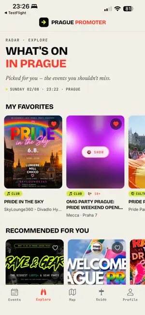 Prague Promoter screenshot 1