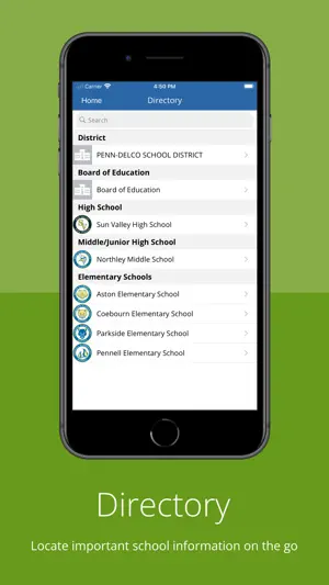 Penn-Delco School District screenshot 2