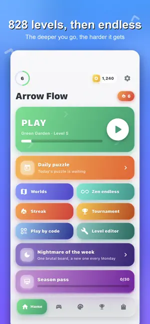 Arrow Flow: Tap Away Puzzle screenshot 2