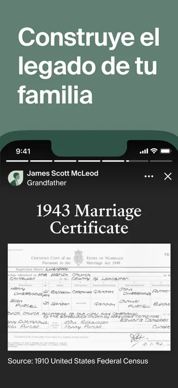 Ancestry: Genealogía y ADN screenshot 7 of 9