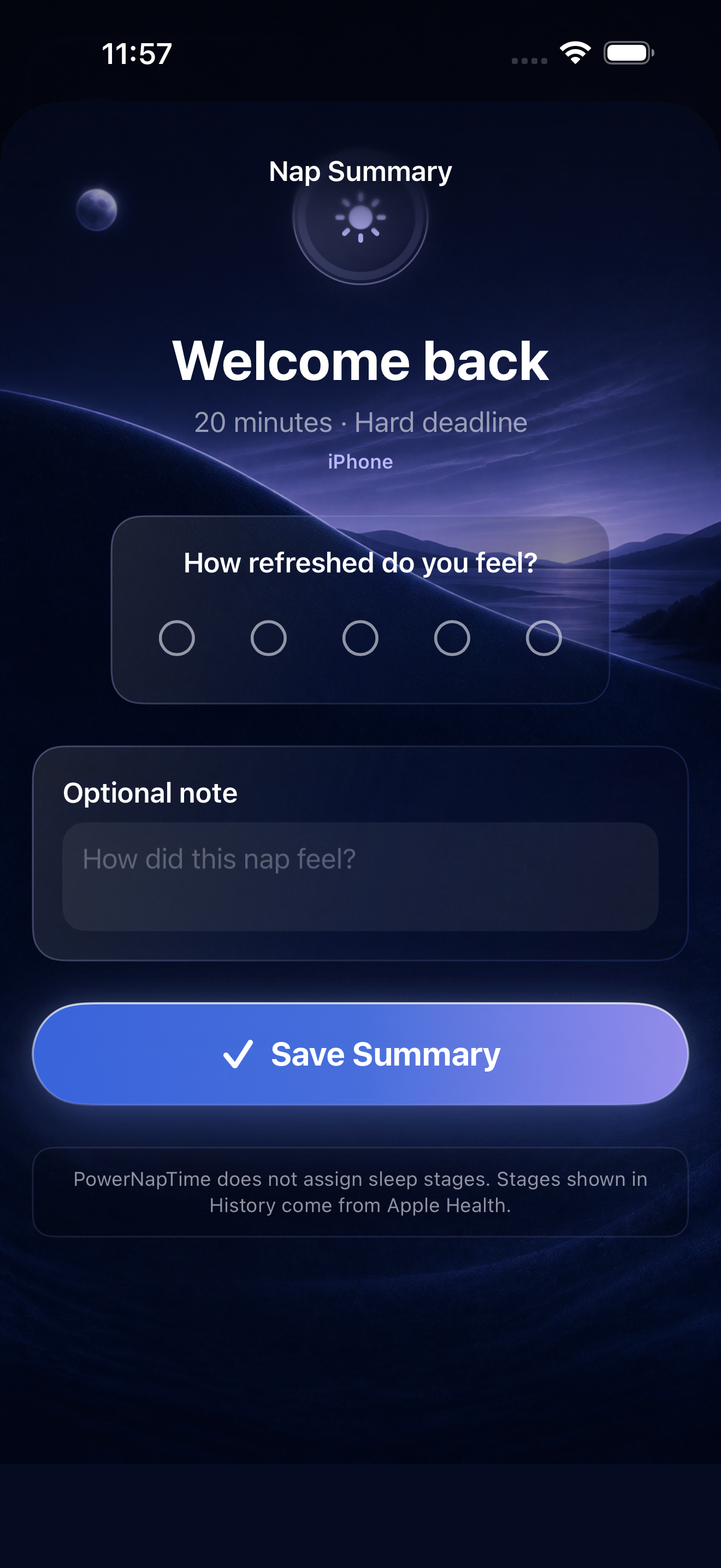 PowerNapTime: Smart Naps screenshot 4