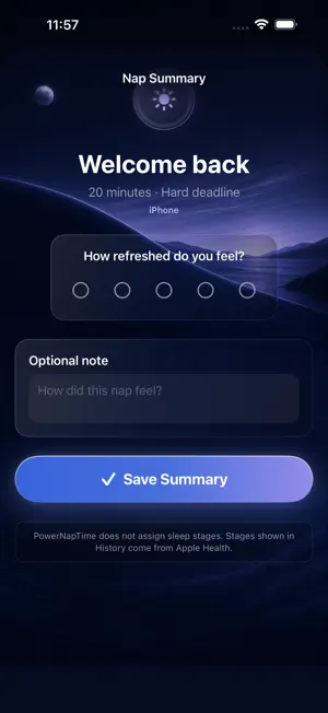 PowerNapTime: Smart Naps screenshot 4