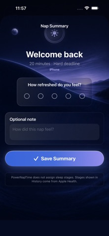 PowerNapTime: Smart Naps Screenshot 4 of 5