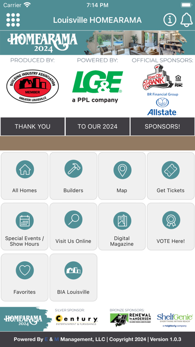 Louisville HOMEARAMA Screenshot