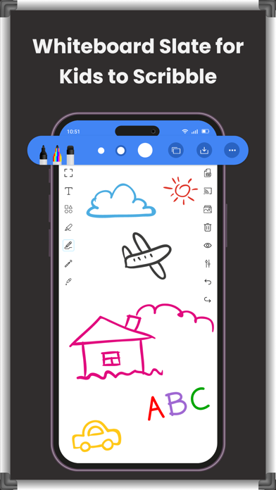 Drawing and Writing Whiteboard Screenshot