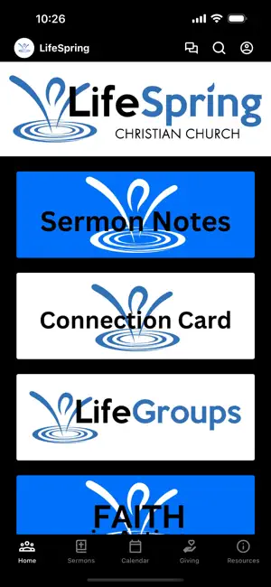 LifeSpring Christian Church screenshot 1