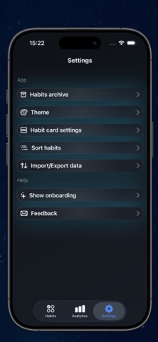 Habit Tracker Goal Builder Screenshot 8 of 8