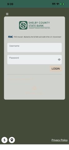 SCSB Shelbyville IL Mobile app screenshot