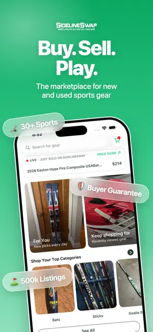 SidelineSwap screenshot 1