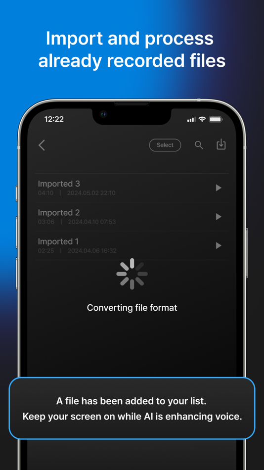 #3. Just Voice Recorder (iOS) By: Gaudio Lab, Inc.