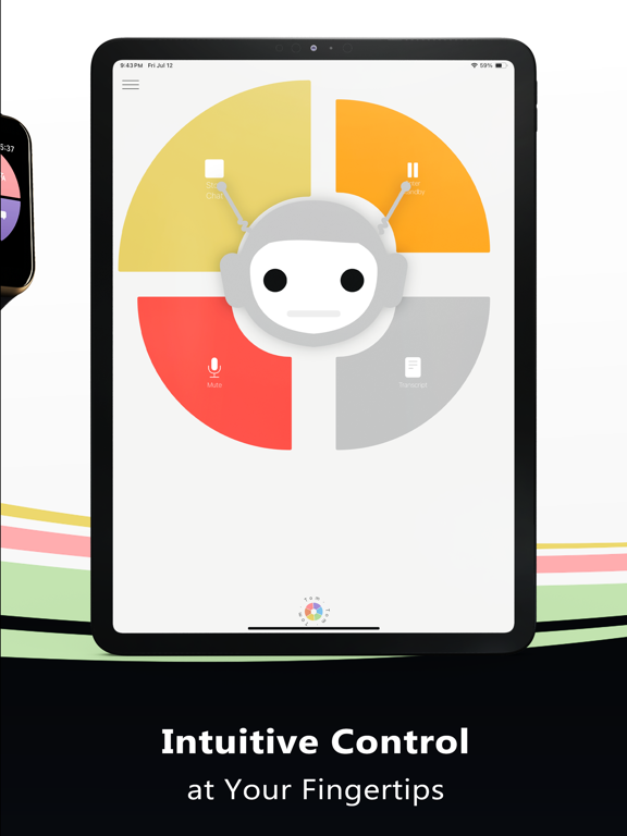 Tom AI iPad screenshot 2 - Lifestyle app
