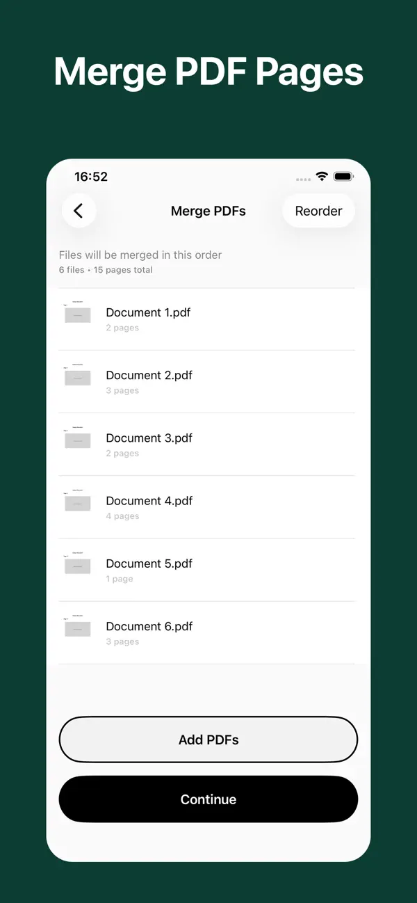 Screenshot #2 pour Neat - PDF Organizer