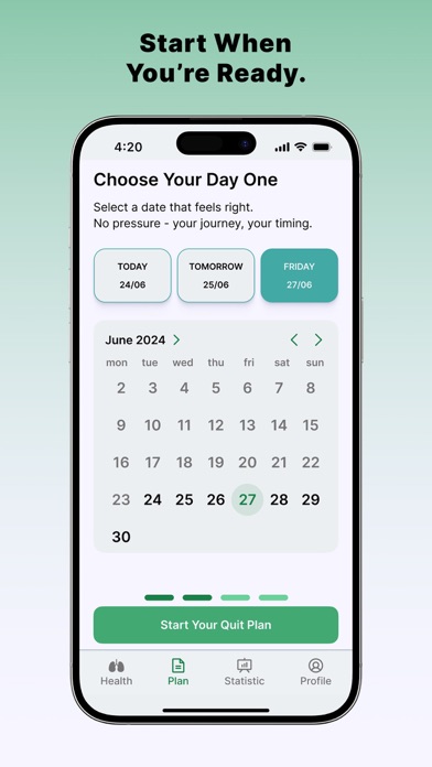 Quit Vaping & Smoking iPhone screenshot 4 - Lifestyle app