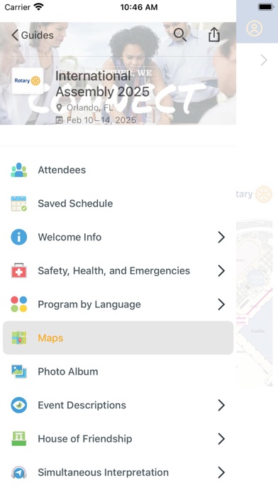 Screenshot #2 pour Rotary Events