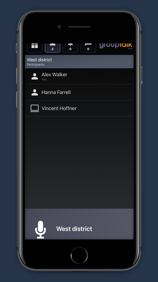 #4. GroupTalk Push to Talk (iOS) Podle: GroupTalk Sweden AB
