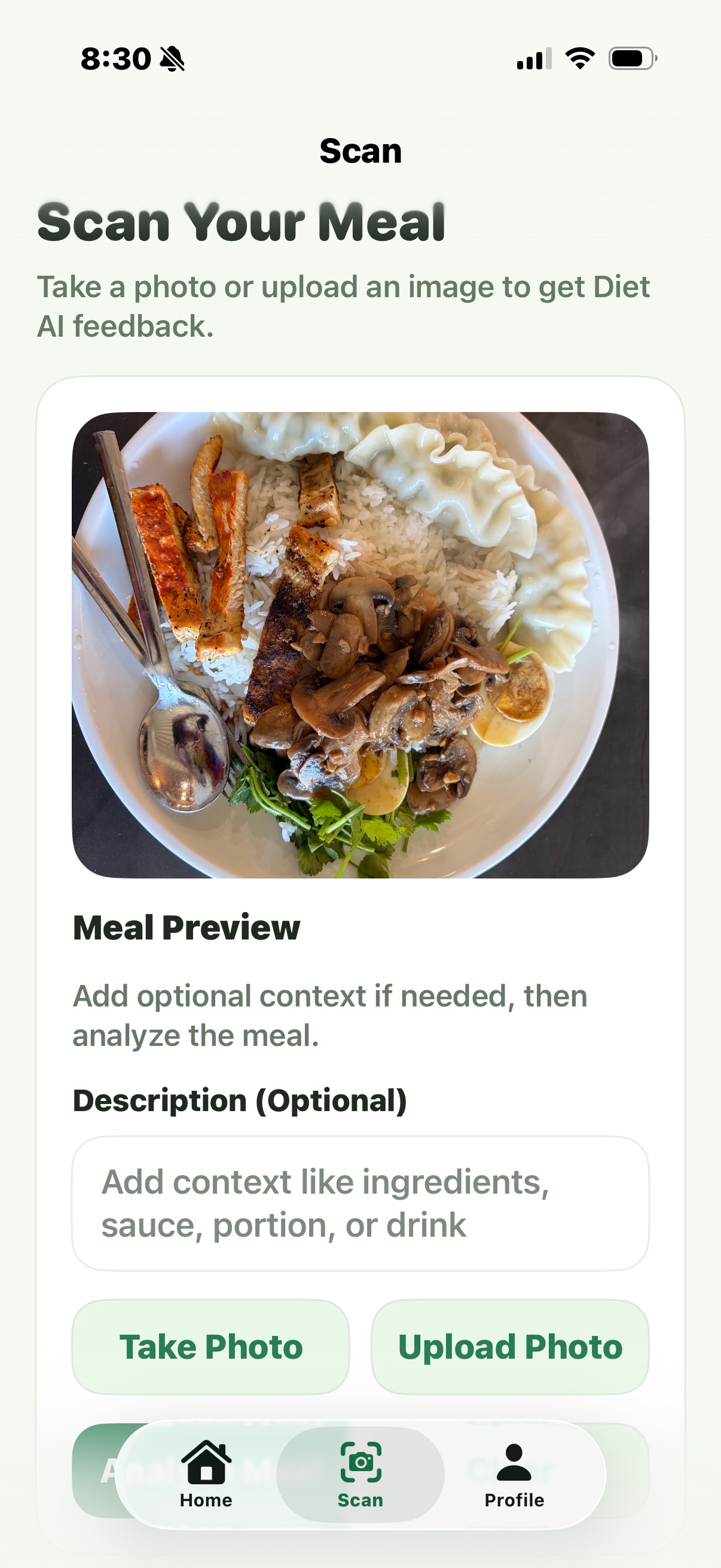 DietFoto screenshot 1