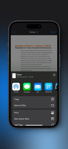 iShare QR screenshot