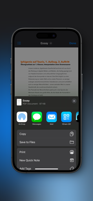 iShare QR Screenshot 3 of 6
